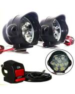 A4s Automotve and Accessories Multicolor Police Light Electric Scooty and Petrol Bike