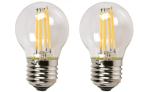 ARTDECOR Glass Warm White LED Filament Light Bulb Fixtures Lamp