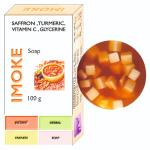 IMOKE SAFFRON & TURMERIC Soap Provides Glow & Lustre with Natural Skin Care for all types of Skin (Pack of 5)