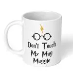 Akipi Harry Potter Dont Touch My Mug Muggle Ceramic Coffee Mug 11oz