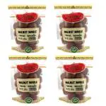 Miltop California Walnut Whole Inshell 250 g (Pack of 4)