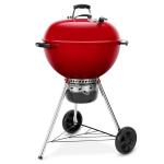 Weber Original Kettle Premium Red Porcelain Kettle Charcoal Grill 75 x 61 x 107 cm