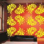 SGS Reusable Wall Stencil Plastic Sheet for Painting | Size 16 x 24 inches | All Over Pattern (Style-A2)