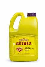 Guinea Filtered Groundnut Oil 2L I Edible Oil I Groundnut I Moongphali I Mungfali I Peanut I Cooking Eating I Cold Pressed I Kachchi Ghani I Chemical Free Sing Oil Jar 2L
