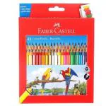 Faber-Castell 48 Triangular Colour Pencils|Multicolor