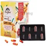 Berryheal Omega 7 Rich Life Oil Sea Buckthorn Berry Fruit Oil Veg Capsule (32 Each)(Pack of 10)