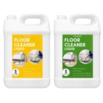 fivanta Floor Cleaner Yellow 5L & Green 5L Countertop, Tiles, Chimney and Sink | Kills 99.9% germs