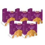 JIJO Dry Bhakhri 5 Pcs Combo JAGGERY (GOR) Bhakhri |Snacks |Roasted|Diet Friendly (1kg, Pack of 5*200g)