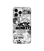 Casotec Arctic Monkeys Pattern Design 3D Printed Hard Back Case Cover for Apple iPhone 14 Pro Max