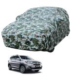 Auto Hub Car Body Cover Compatible with Maruti Suzuki XL6 with Mirror Pockets, Triple Stitched, Water Resistant Car Cover, Forest
