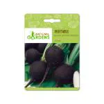 National Gardens Black Spanish Radish Vegetable Seeds (10 Nos)