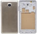 Imbi Samsung Galaxy On7, On 7 Pro Gold Fiber Replacement Full Body With Side Key Full Panel