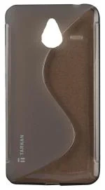 Tarkan Grey Plastic Back Cover For Microsoft Lumia 640 Xl