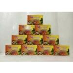 Tejaswini Natura Coconut oil bathing soap Herbal Poolankizhangu ( White turmeric) & kasthuri manjal ( Wild turmeric) Large (10s) pack 10 x 75 gms