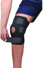 Misr Zone Adjustable Open Patella Hinged Knee Support Cap Calf Thigh