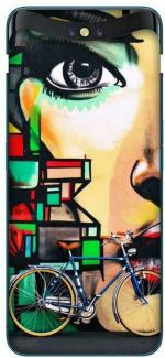 instyler Oppo Find X Matte Vinyl Graffiti Printed Mobile Skin Sticker with Scratch Resistant Lamination