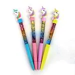 Homeoculture Unicorn Toy Water Glitter Gel Pen Beautiful Designer Pen Gel Pen Best Gift for Kids Best Return Gift for Students (Pack of 2)