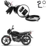 Zieozed 2.1A Quick Fast Charging Usb Charger For Hero, Honda, Tvs, Yamaha, Bajaj, Suzuki, Royal Enfield, Ktm, Kawasaki Universal For Bike