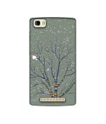 Casotec Winter Pattern Print Design Printed Silicon Soft TPU Back Case Cover for Panasonic P75