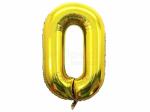 Pepiottoz Numeric Balloons | Number Balloon for Parties, Weddings, Anniversary & Celebration's. (Number-0)