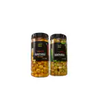 Karchi Kadhai Pudina Roasted Makhana & Chilli Cheese Roasted Makhana | Flavoured Makhana in Olive Oil (2 X 100g)