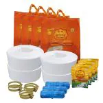 V.K. Sarvottam White HDPE Lapeta Pipe- 2.5 Inch, 120 Mtr (Set Of 1)