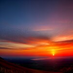 Love Creation 12x18 Size poster print for creative wall art- sundown-symphony-7253(Non Sticker)