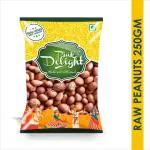 Pink Delight Premium Raw Peanuts | Moongfali | Kacchi Mumfali | 250 Gm Pack