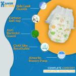 Junior Bunny Ultra Classic Dry Baby Diaper Pull Up Pant with Anti Rash Protection(ExtraLarge) - XL (75 Pieces)