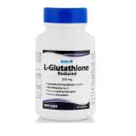 Healthvit L-Glutathione Reduced 250mg Skin Whitening Supplement, 60 Capsules