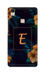Tweakymod Printed Floral E Back Cover For Vivo V3