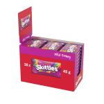 Skittles Wild Berry Flavour Candy, 45 G Pack of 4