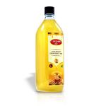 Lakshmi Fresh Wood Pressed Groundnut Oil 1 Litre | Natural & Chemical-Free | Cold Pressed Groundnut Oil for Cooking