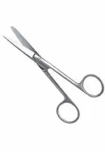 CISCO Dressing Surgical Scissor Blunt/Sharp Straight 6 inch (152 mm) Stainless Steel (Pack of 2 Pcs)