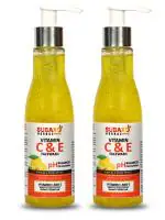 Subaxo Herbal Vitamin C Face Wash & Vitamin E Face Wash | Skin Brightening | Reduces Pigmentation|Herbal Face Wash - 200ml, Pack of 2