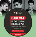 KURAIY Natural Strong Hold Hair Wax Non-sticky & Matte finish, Hair Wax  (100 g)