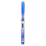 Deli 0.5mm Steel Tip Roller Ink Pen, Low Ink Indicator on Barrel in Long Writing Exams for Students