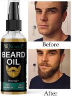 KURAIY Beard Growth Oil 100% Natural Beard Growth Essence Hair Loss Products Beard Care Hair Growth Nourishing Enhancer Beard Care