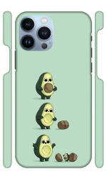 YAPZONE Avacado Green |Designer Printed Hard Back Cover for Apple iPhone 13 Pro Max Premium & Attractive Case for Your Smartphone