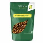 B&B Organics Coriander Seeds (1 Kg) | Sabut Dhania | Dhaniya Seeds | Dhaniya Masala | Coriander Whole Spice