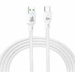 Felsone FDC-05C 15Watt 1mtr 480 mbps Speed Fast Charge and Data Sync Type-C PVC Data Cable.