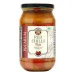 Organic Nation Home Style Stuffed Red Chilli Pickle Red Chilli Pickle (400 g)