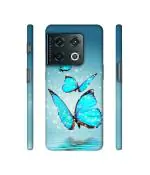 Casotec Flying Butterflies Design 3D Printed Hard Back Case Cover for OnePlus 10 Pro 5G