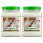 Bliss Of Earth Natural White Onion Powder, Dehydrated, Good For Cooking & Hair Growth 2x500Gm