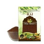 BrijBooti Indian Rai 100 Gr [ Whole Rai - Black Mustard Whole - Indian Spice]