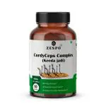 Zespo Cordyceps Complex 60 Capsules 650MG (Keeda Jadi) Supports Energy Immunity & Overall Wellness Cordyceps Sinensis Unisex Adults
