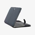 Enthopia Navy Blue Vegan Leather Laptop Folio Case For Hp Laptops