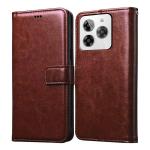Casotec Flip Cover Back Case for Lava Yuva 3 4G | Premium Leather Finish | Inbuilt Pockets & Stand | Flip Cover Back Case for Lava Yuva 3 4G (Brown)