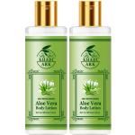 Khadi Ark Aloe Vera for Body Lotion For Moisturization and Fairness (Pack of 2) (400 ml)