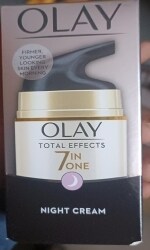 Olivia Olay Total Effects 7 in 1 Anti Ageing night Cream (Moisturizer) Gentle 50g